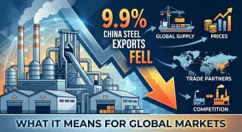 Why China‘s Steel Exports Fell 9.9% in Q1 2026 – And What It Means for Global Markets