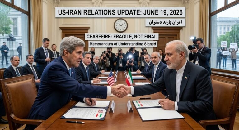 US-Iran Update，Memorandum of Understanding Signed