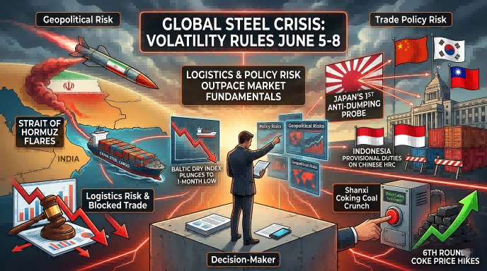 Weekend Market Update: Hormuz Tensions Flare, Trade Barriers Pile Up, and Raw Material Costs Surge